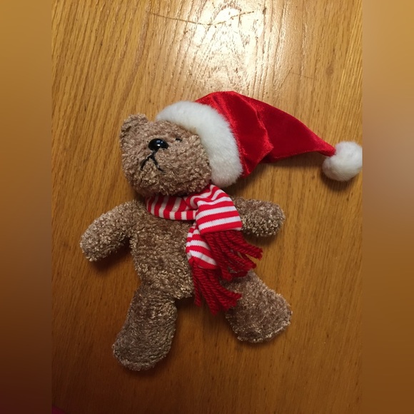 Sears Exclusive Christmas Kringle 2000 6” Plush Beanie Kringle Bear - Picture 3 of 5